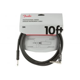 Кабель інструментальний Fender Cable Professional Series 10' Angled Black